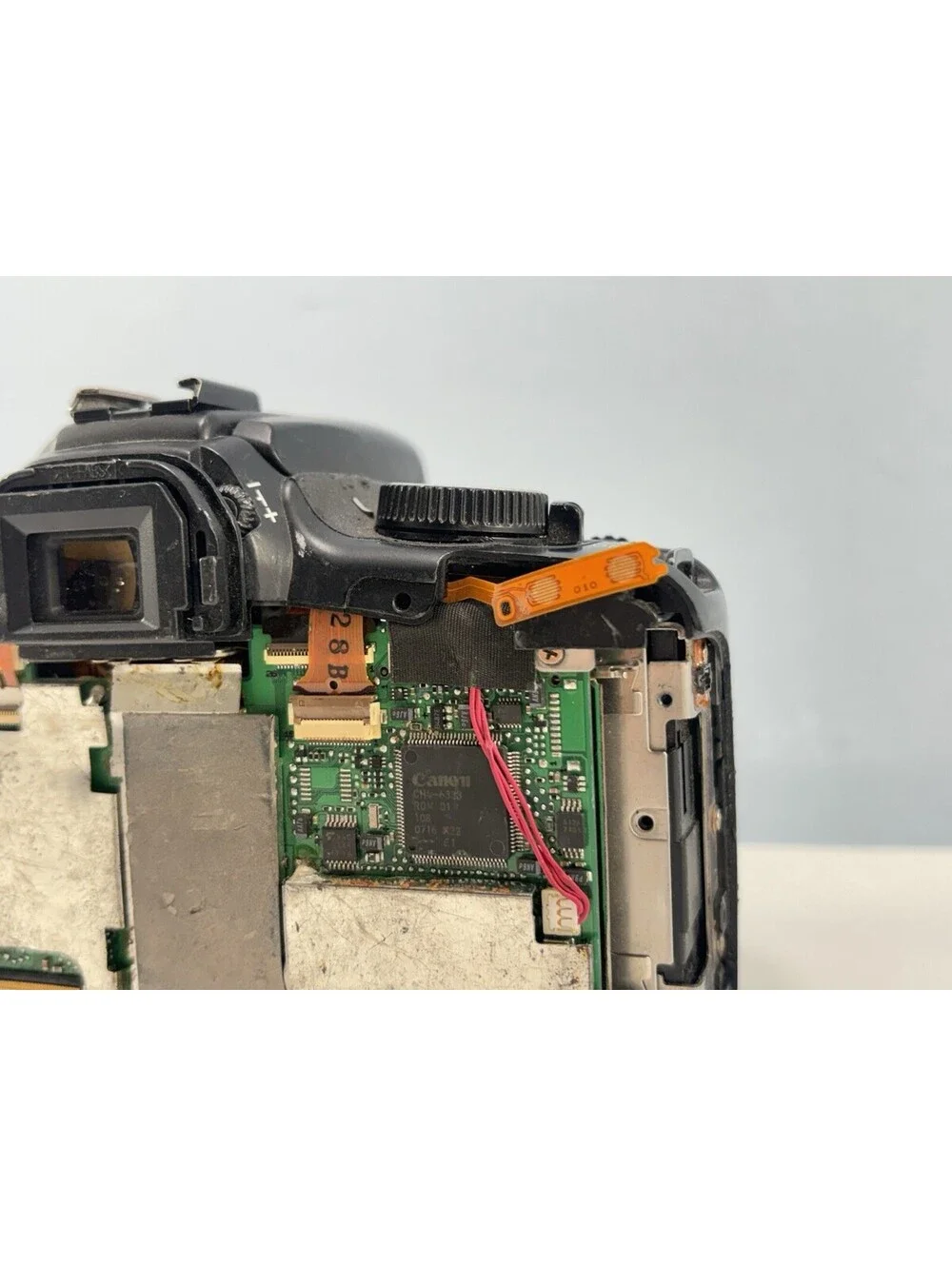Canon EOS 400D 10.1MP Digital SLR Camera - Black PARTS / REPAIR ONLY